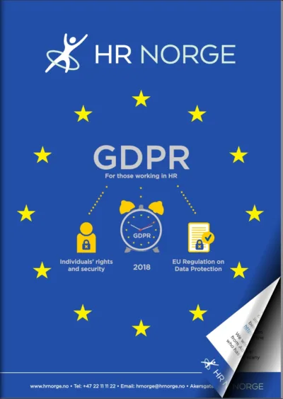 GDPR guide for HR in English