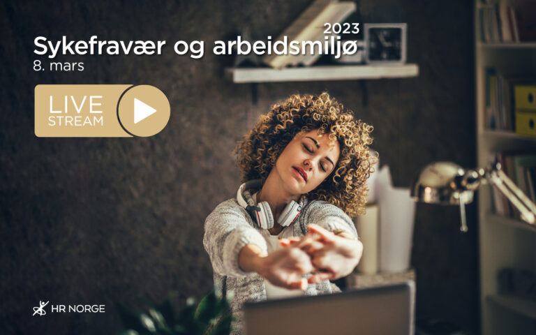 Sykefravaer og arbeidsmiljoe 2023 Live Stream Landingssiden 1610 format