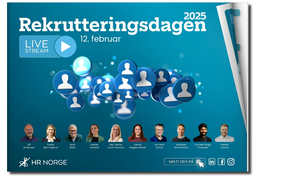 Rekrutteringsdagen 2025 live stream Forsidebilde 750x450