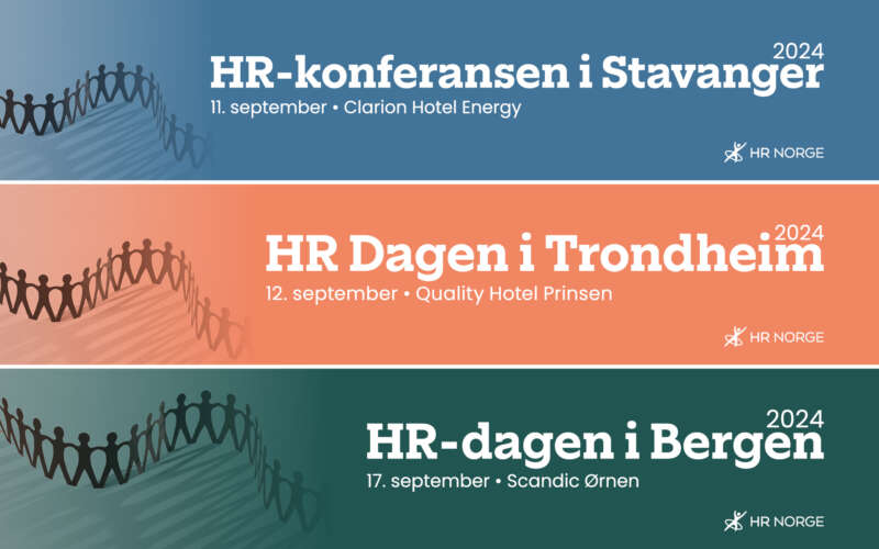 HR-dager i september 2024 - Trondheim - Bergen - Stavanger