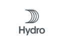 Hydro logo vertical blue